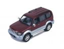 Vitesse VMC99030 TOYOTA LAND CRUISER LONG MAGENTA MICA & SILVER 1999 1/43 Modellino