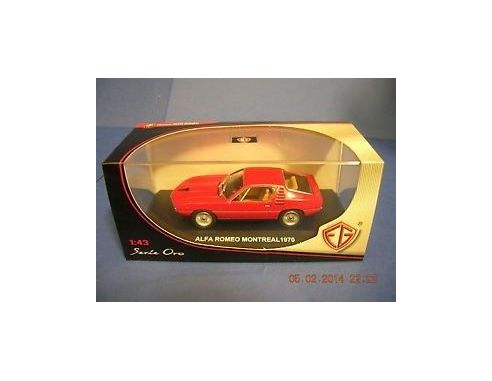 Edison Giocattoli 802721 Alfa Romeo Montreal 1970 Red 1/43                                     Modellino