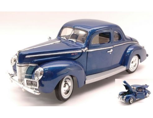Cararama Motorama MTM73108BL FORD COUPE' 1940 BLUE 1:18 Modellino