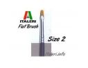 Italeri IT51225 PENNELLO SINTETICO PIATTO 2 Pz.6 Modellino