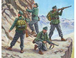 Zvezda Z6154 GERMAN MOUNTAIN TROOPS  KIT 1:72 Modellino