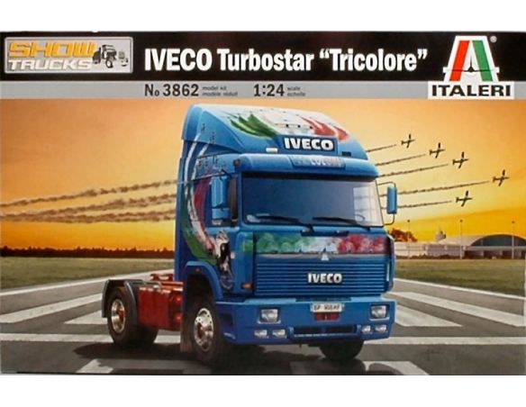 Italeri IT3862 IVECO TURBOSTAR TRICOLORE KIT 1:24 Modellino