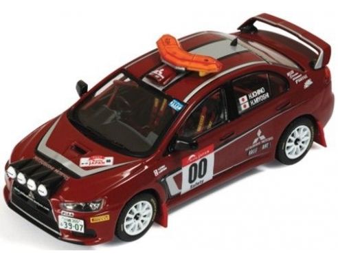 Ixo model RAM449 MITSUBISHI LANCER EVO X N.00 RALLY JAPAN SAFETY CAR 1:43 Modellino
