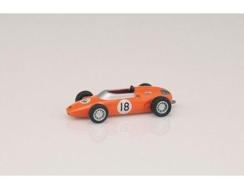 Bub 06225 PORSCHE 718 F2 n.18 ORANGE 1/87 Modellino