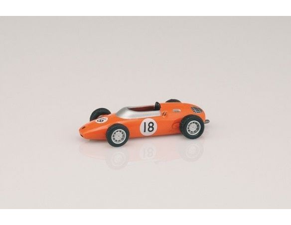 Bub 06225 PORSCHE 718 F2 n.18 ORANGE 1/87 Modellino