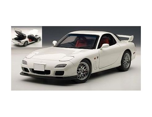 Auto Art / Gateway AA75989 MAZDA RX-7 (FD) SPIRIT R TYPE A 2002 WHITE 1:18 Modellino
