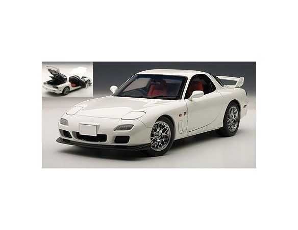 Auto Art / Gateway AA75989 MAZDA RX-7 (FD) SPIRIT R TYPE A 2002 WHITE 1:18 Modellino