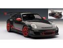 Auto Art / Gateway AA78141 PORSCHE 911 (997) GT3 3.8 2011 NERO C/STRISCE ROSSE 1:18 Modellino
