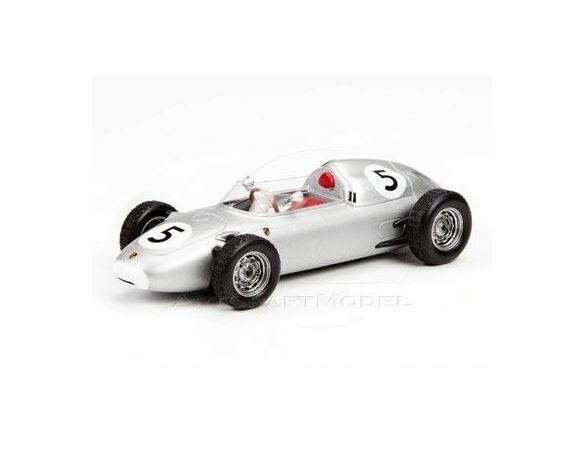 Bub 06226 PORSCHE 718 F.2 n.9 BONNIER SILVER Modellino
