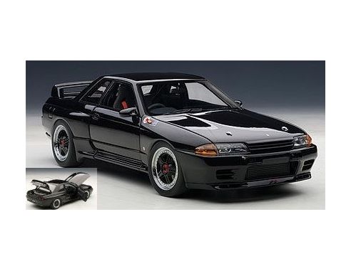 Auto Art / Gateway AA89082 NISSAN SKYLINE GT-R (R32) GROUP A 1990 NERO ED.LIM.PCS 1000 1:18 Modellino