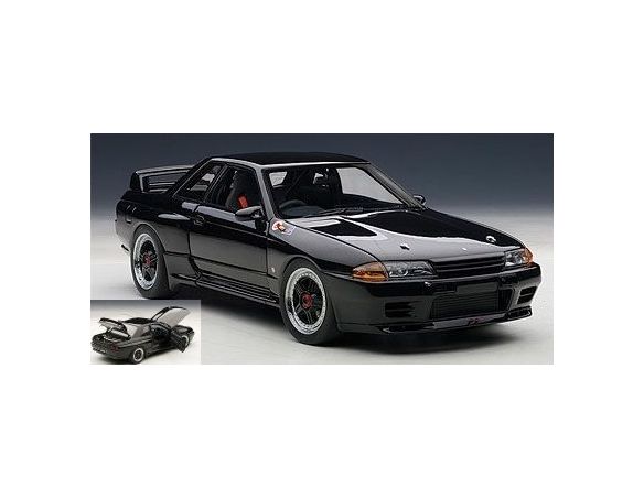 Auto Art / Gateway AA89082 NISSAN SKYLINE GT-R (R32) GROUP A 1990 NERO ED.LIM.PCS 1000 1:18 Modellino