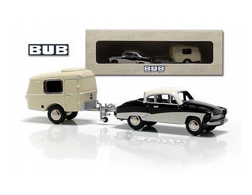 Bub 06252 WARTBURG 311 COUPE + ERIBA HOME Modellino