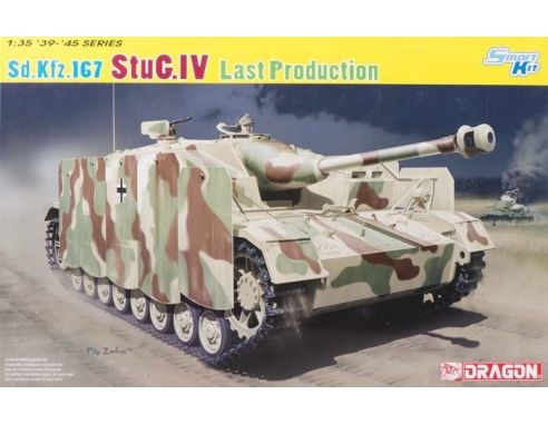 Dragon D6647 SD.KFZ.167 STUG IV LAST PROD.KIT 1:35 Modellino