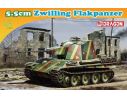 Dragon D7488 5,5 CM ZWILLING FLAKPANZER KIT 1:72 Modellino