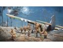 Italeri IT1356 AS 51 HORSA MK.I W/BRITISH PARATROOPERS KIT 1:72 Modellino