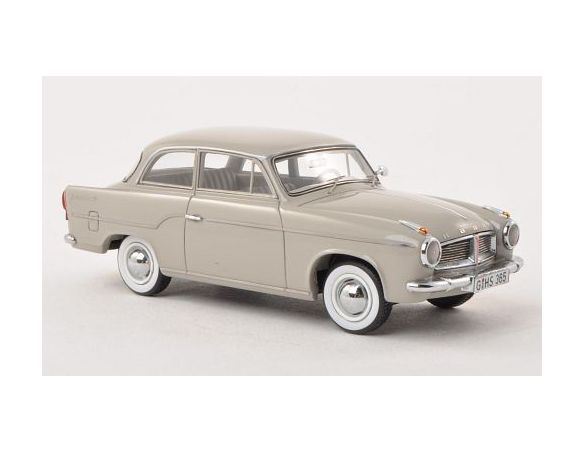 Neo Scale Models NEO44365 GOLIATH HANSA 1100 LIMOUSINE 1958 GREY 1:43 Modellino