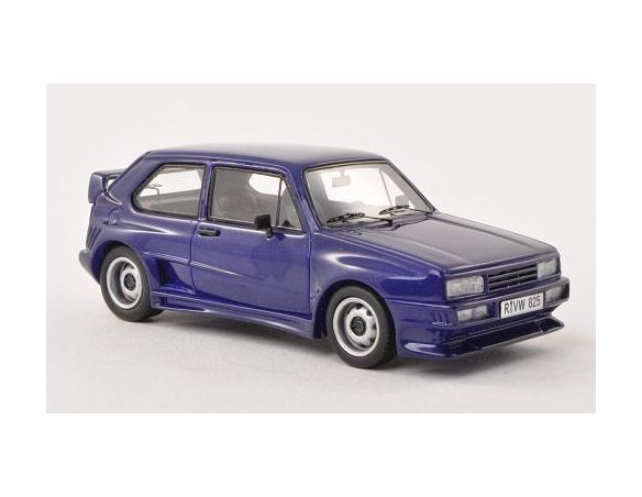Neo Scale Models NEO45825 RIEGER VW GOLF I GTO 1979 VIOLET-BLUE 1:43 Modellino