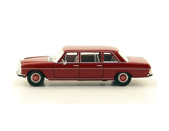 Bub 06270 MB 220SE HECKFLOSSE DARK RED 1/87 Modellino