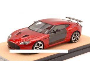 Tecnomodel TMDMI52AS ASTON MARTIN V12 ZAGATO 2012 METALLIC RED W/CARBON ED.LIM.PCS 10 1:43 Modellino