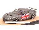 Tecnomodel TMDMI52AP ASTON MARTIN V12 ZAGATO 2012 SILVERGUN W/ENGLAND FLAG ED.LIM.PCS 10 1:43 Modellino