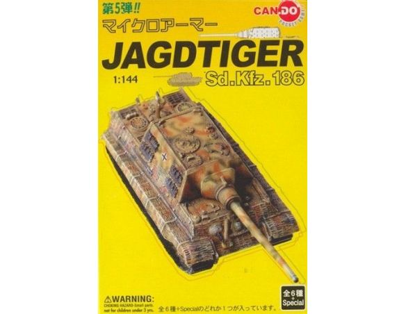 Dragon D20015 JAGDTIGER SD.KFZ.186 1:144 Modellino