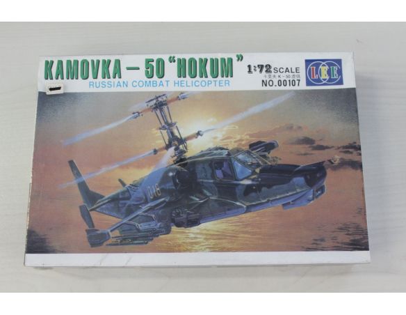 LEE 00107 Kamovka - 50 Hokum Russian Combat Helipcter 1:72 kit militiari Modellino