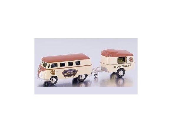 Bub 06556 VW T1 BULLI BUS+ERIBA PUCK RONCALLI Auto 1/87
