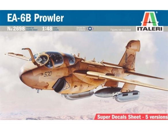 Italeri 2698 EA-6B Prowler model kit 1:48  Modellino