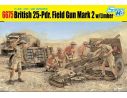 Dragon 25-Pdr. Field Gun Mk. II w/Limber & Crew KIT 1:35 Kit Mezzi Militari Modellino