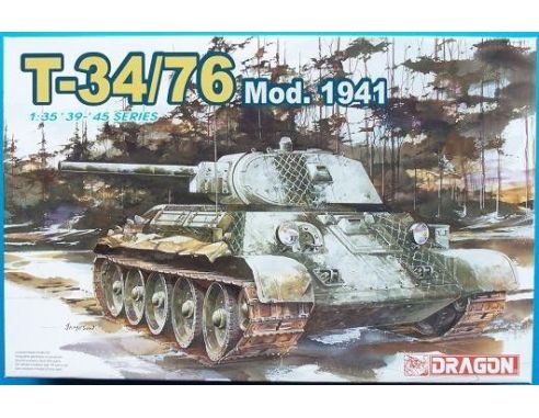 Dragon T-34/76 Mod. 1941 KIT 1:35 Kit Mezzi Militari Modellino