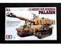 Tamiya TA37012 U.S. SELF-PROPELLED HOWITZER M109A6 PALADIN KIT 1:35 Kit Mezzi Militari Modellino