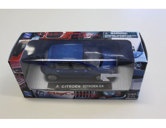 New Ray NY19113 Citroen C4 blue 1/43 auto Modellino