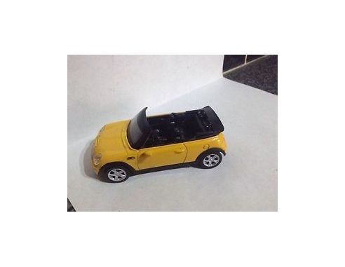 New Ray NY19113 Mini Cooper S Convertible Yellow 1/43 auto Modellino
