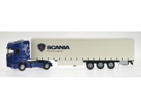 Old Cars 01442 SCANIA TOPLINE CON RIMORCHIO TELONATO 1/43 Modellino