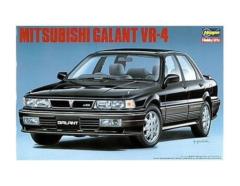 Hasegawa 24001 MITSUBISHI GALANT VR-4 KIT 1/24                                Modellino