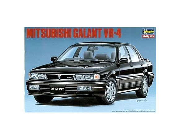 Hasegawa 24001 MITSUBISHI GALANT VR-4 KIT 1/24                                Modellino