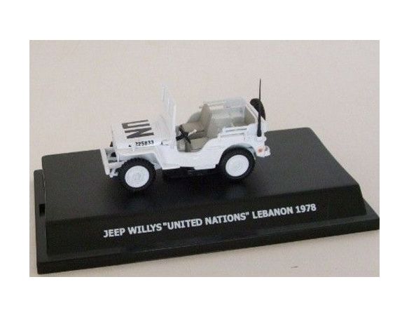 Wemi 20173 JEEP WILLYS UNITED NATIONS LEBANON 1978 1/43 Modellino