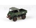 Minichamps 439030202 MERCEDES UNIMOG 401 MIT SEILWINDE 1951 green Modellino
