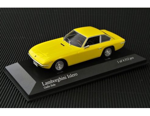 Minichamps 400103420 LAMBORGHINI ISLERO 1968 YELLOW                                              Modellino