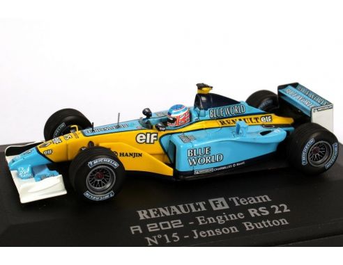 Universal Hobbies UH2190 RENAULT F1 TEAM N.15 J. BUTTON Modellino