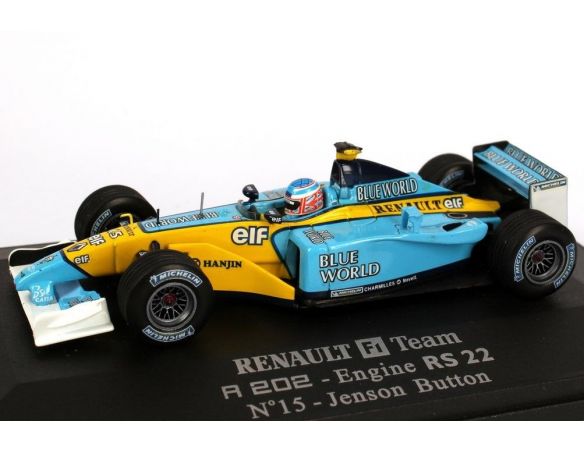 Universal Hobbies UH2190 RENAULT F1 TEAM N.15 J. BUTTON Modellino