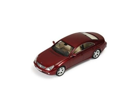 Ixo Model MOC087 MERCEDES BENZ CLS 320 CDI 2006 BORDEAUX 1:43 Modellino
