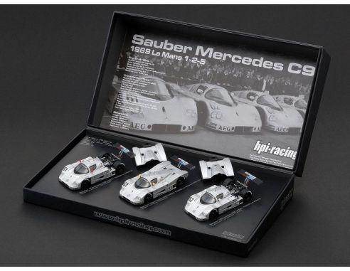 HPI 992 SAUBER MERCEDES C9 1989 LM 1/43 Modellino