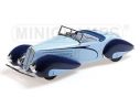 Minichamps PM107116160 DELAHAYE TYPE 135-M CABRIOLET 1937 BLUE & LIGHT BLUE 1:18 Modellino