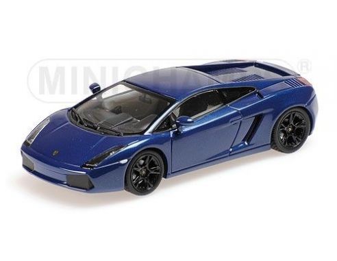 Minichamps PM400103505 LAMBORGHINI GALLARDO 2006 METALLIC BLUE 1:43 Modellino