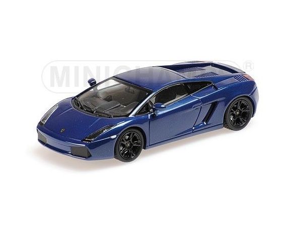 Minichamps PM400103505 LAMBORGHINI GALLARDO 2006 METALLIC BLUE 1:43 Modellino