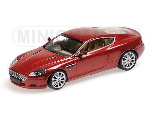 MINICHAMPS 400137340 ASTON MARTIN DB9 2009 RED METALLIC Modellino