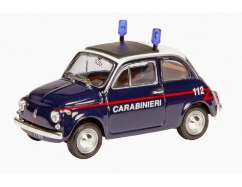 Schuco 25863 FIAT 500 CARABINIERI 1/87 Modellino