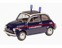 Schuco 25863 FIAT 500 CARABINIERI 1/87 Modellino
