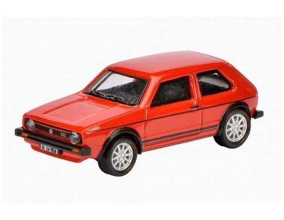 Schuco 26086 VW GOLF I GTI RED 1/87 Modellino